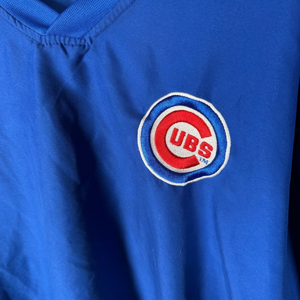 Chicago Cubs Budweiser Mens Pullover‎ Wrigley XL Baseball MLB Beer Windbreaker - Picture 2 of 6
